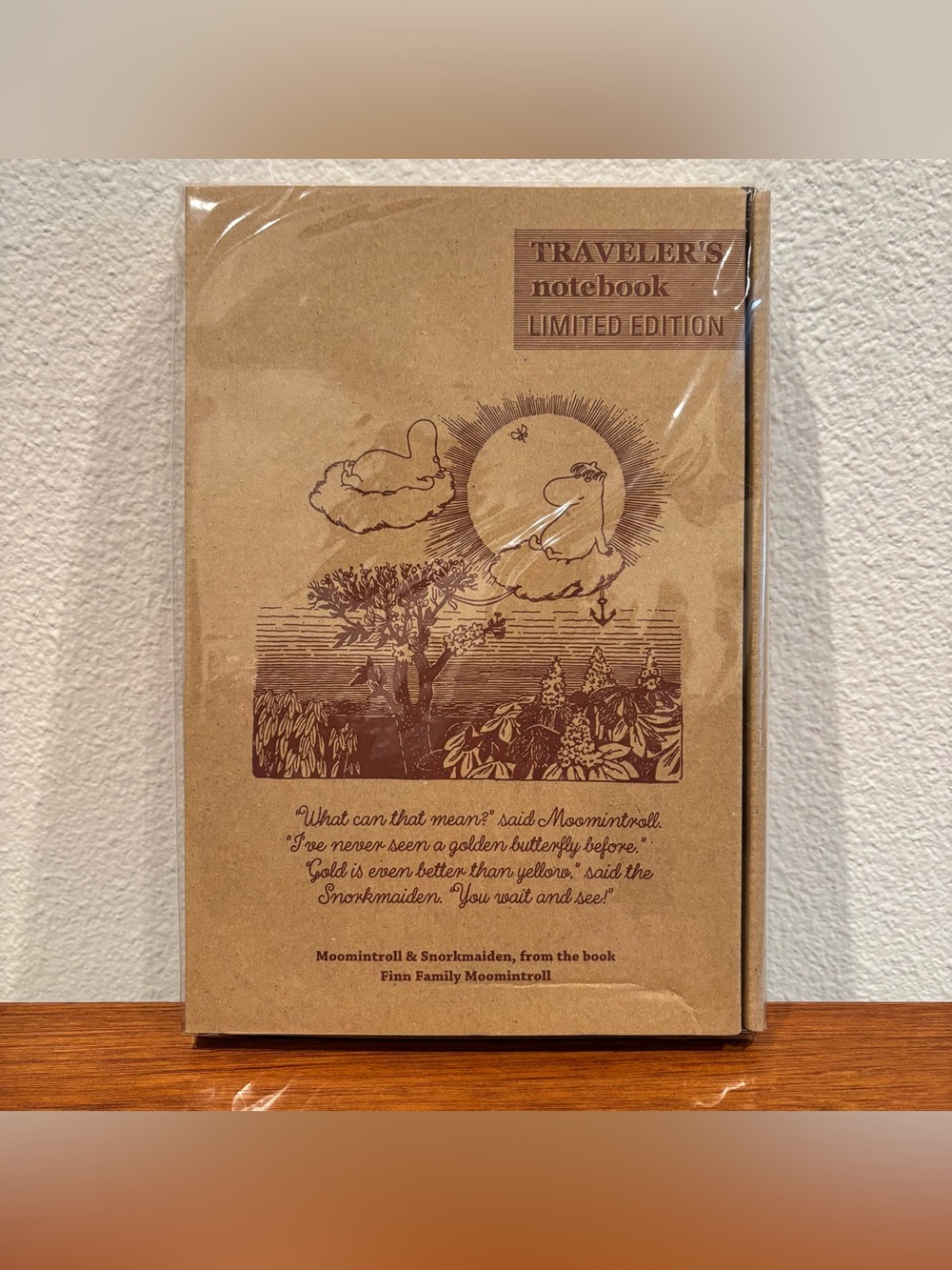 Traveler’s Company Limited Edition Moomin Olive Leather Cover